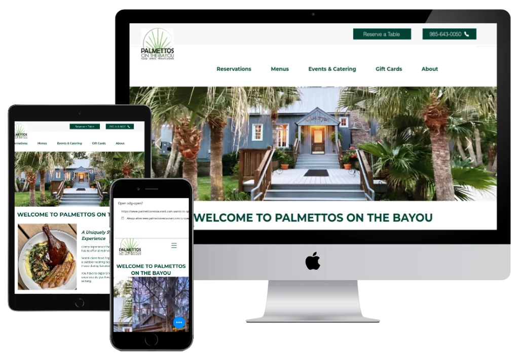 Palmettos on the Bayou