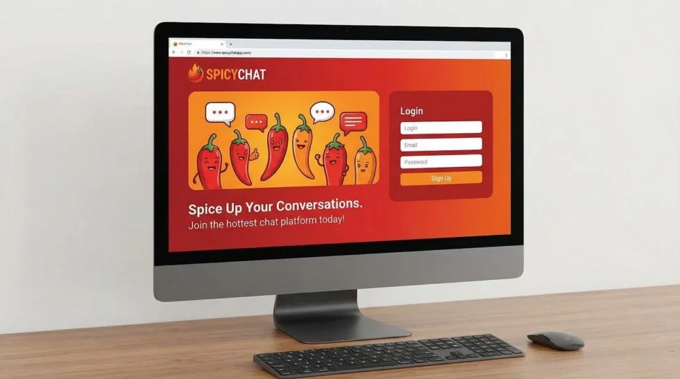 SpicyChat Character Library and Discovery Screen Screenshot