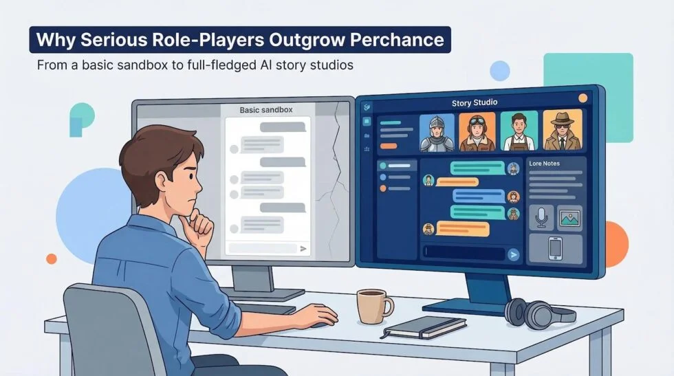 Why serious role-players outgrow Perchance